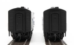 WalthersMainline EMD F7 A-B Set - Standard DC -- Amtrak(R) #104, #152 (Phase I, Silver, Red, Blue, Black) -Atlas Trains Store 09100000009946 dt5 big