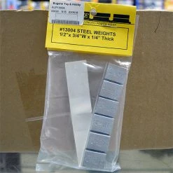 A Line Products Flat Steel Freight Car Weight