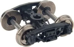 WalthersProto Andrews Plastic Caboose Trucks With 33" Metal RP-25 Wheels & Axles -- 1 Pair