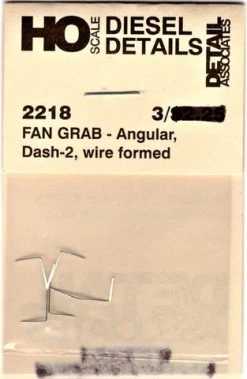 Detail Associates Fan Grab Irons Pkg(3) -- Angular Dash 2