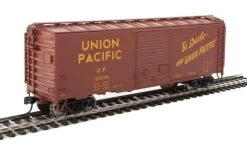 WalthersMainline 40' ACF Welded Boxcar With 8' Youngstown Door - Ready To Run -- Union Pacific(R) #125276