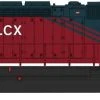 Bowser Manufacturing Helm Leasing HLCX 6225 (maroon, Blue, Version 2) GMD SD40-2 - Standard DC - Executive Line -Atlas Trains Store 25066
