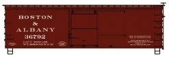 Accurail 36' Double-Sheathed Wood Boxcar 36792 HO Scale
