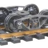 Kadee Quality Products Kadee #556 Vulcan Double Truss Fully Sprung Self-Centering Metal Trucks HO Scale -- 1 Pair -Atlas Trains Store 380 556
