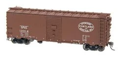 Intermountain Railway 40' 12-Panel Boxcar - Ready To Run -- Spokane, Portland & Seattle (As-Delivered, Boxcar Red, Oval Logo)