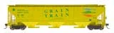Intermountain Railway Grain Train 4750 Cubic Foot Rib-Sided (18 Rib) 3-Bay Covered Hopper