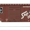 Intermountain Railway 40' PS-1 Boxcars - Frisco - Ship It On The Frisco -Atlas Trains Store 45465wl