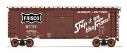 Intermountain Railway 40' PS-1 Boxcars - Frisco - Ship It On The Frisco