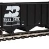 WalthersMainline 50' 100-Ton 4-Bay Hopper - Ready To Run -- Burlington Northern #513922 -Atlas Trains Store 50 100 ton 4 bay hopper ready to run 910 1975 big
