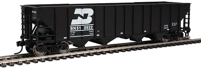 WalthersMainline 50' 100-Ton 4-Bay Hopper - Ready To Run -- Burlington Northern #513922 3 WalthersMainline 50' 100-Ton 4-Bay Hopper - Ready To Run -- Burlington Northern #513922