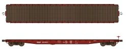 Wheels Of Time Milwaukee Road (MILW) Pullman-Standard 62' Plain-Deck Flatcar