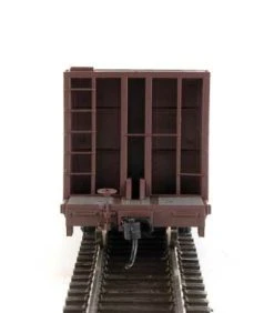 WalthersMainline 60' Pullman-Standard Bulkhead Flatcar (48' IL) - Ready To Run -- Trailer-Train With B&O Bulkheads #92230 -Atlas Trains Store 60 pullman standard bulkhead flatcar 48 il ready to run 910 5814 dt2