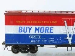 Rapido Trains Inc. GARX 37' Meat Reefer Swift- War Bounds #6307 & #6310 Set