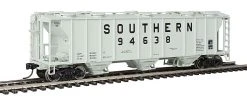 WalthersMainline 50' Pullman-Standard PS-2 2893 3-Bay Covered Hopper - Ready To Run -- Southern Railway #94638