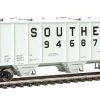 WalthersMainline 50' Pullman-Standard PS-2 2893 3-Bay Covered Hopper - Ready To Run -- Southern Railway #94687