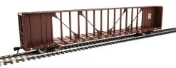 WalthersMainline 72' Centerbeam Flatcar W/Standard Beam - Ready To Run -- BNSF #559504