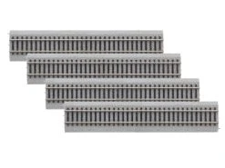 Lionel 9" Straight MagneLock HO Scale Track 4 Pack