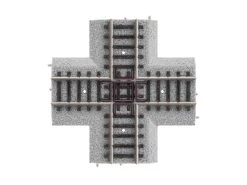 Lionel 90 Degree Crossing HO Scale Code 83 Roadbed Track