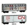 Bachmann Track Cleaning 40' Boxcar, Removable Dry Pad - Ready To Run - Silver Series -- Canadian National 87989 (Impact Car, Printed Interior, Red Noodle Logo) -Atlas Trains Store 8aca59c3 3080 4df8 a0a4 4570355d2b01.a8b9e18a3349a475cd81b217a3998024
