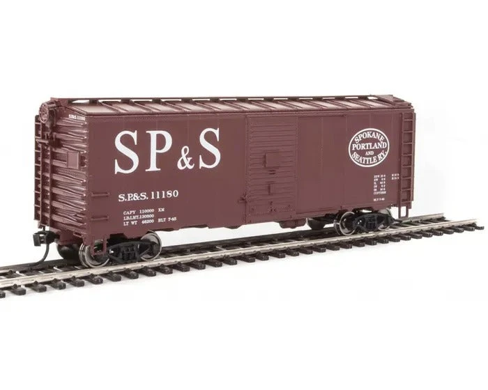 WalthersMainline HO Scale - 40' AAR 1944 Boxcar - Spokane, Portland & Seattle #11180 - 3 WalthersMainline HO Scale - 40' AAR 1944 Boxcar - Spokane, Portland & Seattle #11180 -