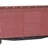 Accurail 40' Wood 8-Panel Outside-Braced Boxcar With Wood Doors & Steel Ends - Kit - Detroit, Toledo & Ironton #17124 (Boxcar Red, Small Round DT&I Logo) -Atlas Trains Store ACU4323