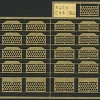 A Line Products C44-9W Brass Diesel Steps For Kato Shells -Atlas Trains Store ALP29260