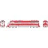 Athearn Genesis HO SD60I, TRRA/Red/White #4001 -Atlas Trains Store ATHG8420 A0 IHARST37
