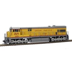 Atlas Trains HO Scale - GE U30C Low Nose - DC Equipped - Gold Union Pacific #2888