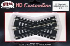 Atlas Trains Code 100 30 Degree Crossing Track 4 CL N/S HO Scale