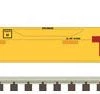 Atlas Trains Gunderson 48' All-Purpose Well Car - Ready To Run -- TTX 456227 (yellow, Black, Red, Next Load Any Road Slogan)
