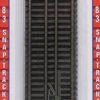 Atlas Trains 9" Straight SnapTrack (6) Code 83 HO Scale -Atlas Trains Store ATL520