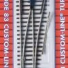 Atlas Trains #4 Custom Right Turnout Code 83 HO Scale 1 Atlas Trains #4 Custom Right Turnout Code 83 HO Scale -Atlas Trains Store ATL562