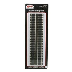 Atlas Trains SnapTrack 9" Straight NS (6) Code 100 HO Scale
