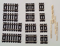 Atlas Trains Straight Track Assortment NS Code 100 HO Scale 3 Atlas Trains Straight Track Assortment NS Code 100 HO Scale