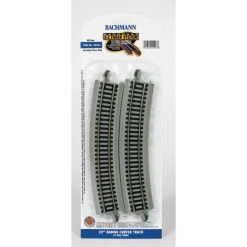 Bachmann EZ Track 22" Radius Curved N/S (4) HO Scale