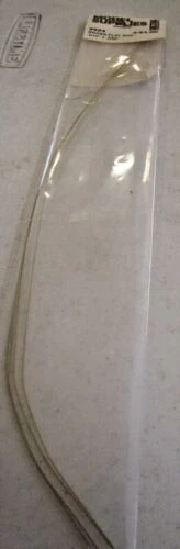 Detail Associates Flat Brass Wire Pkg(4) -- .010 X .030" .04 X .08cm