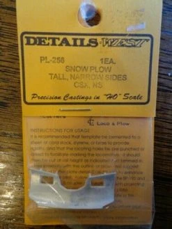 Details West Snow Plows -- CSX Transportation, Norfolk Southern