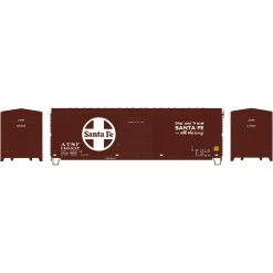 Athearn Trains Santa Fe (ATSF) #146837 40' Modernized Boxcar HO Scale RTR