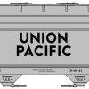 Accurail ACF 2-Bay Covered Hopper Kit Union Pacific #219420
