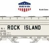 Accurail ACF 2-Bay Covered Hopper Kit Rock Island #12376 -Atlas Trains Store EugeneToyAndHobbyACU81512 1