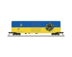Atlas Trains Ukraine Relief Trainman ACF 50' 6" Boxcar #1991