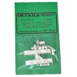 Details West Flatcar Restraint Curbs.