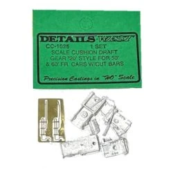 Details West Freight Car 50'/60' Cushion Draft Gear 20 Style