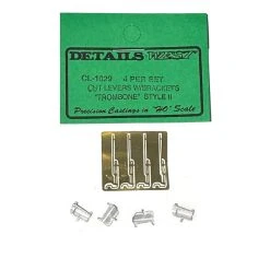 Details West Style II Cut Trombone Lever With Brackets