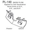 Details West 2nd Generation Hood Snow Plow -Atlas Trains Store EugeneToyAndHobbyDTW140 1