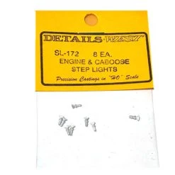 Details West Engine & Caboose Step Lights (8 Pack)