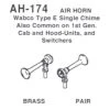 Details West Wabco Type E Single Chime Air Horns -Atlas Trains Store EugeneToyAndHobbyDTW174 1