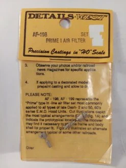 Details West Prime I Air Filter (Pack Of 2)