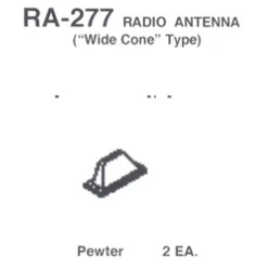 Details West Wide Cone Radio Antenna