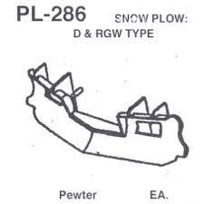 Details West D&RGW Snow Plow